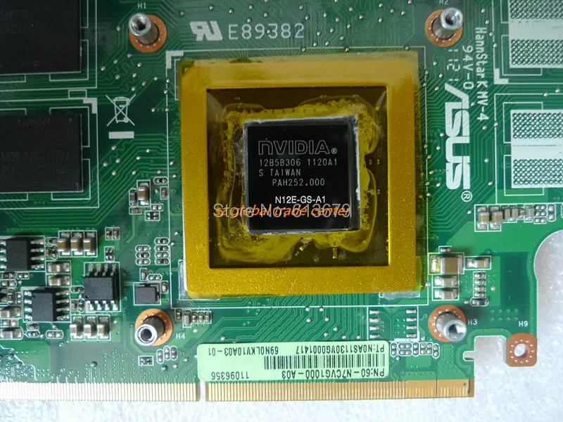 Для ноутбука Asus G53SX G53SW G53JW A1 XA1 графическая видеокарта NVIDIA GeForce GTX 460M GTX460M DDR5 1,5 ГБ N11E-GS-A1 полностью протестирована