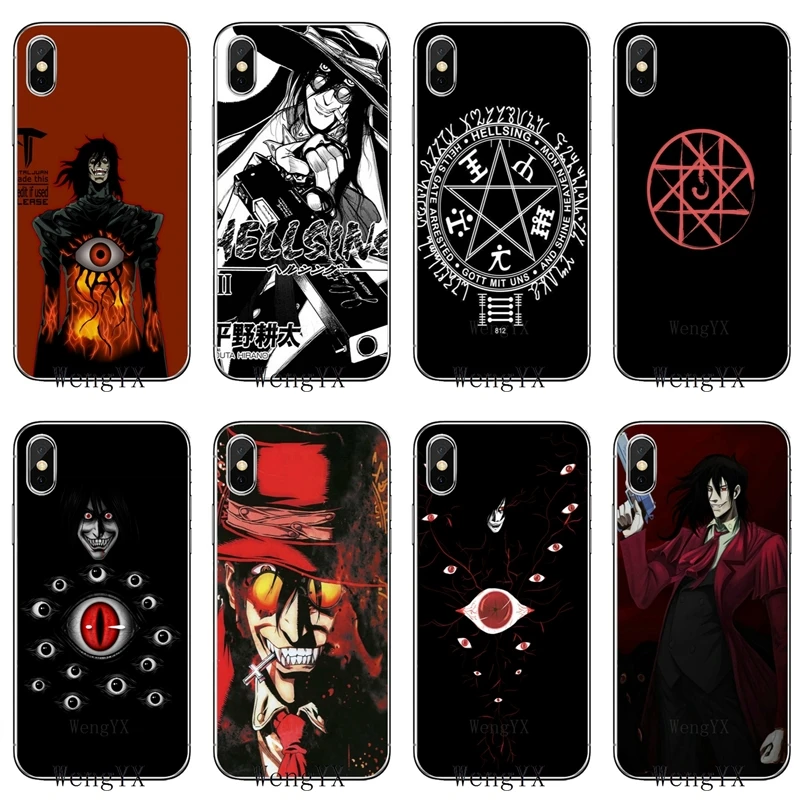 

Hellsing Pentagram alucard eyes TPU Soft phone cover case For Samsung Galaxy S3 S4 S5 S6 S7 edge S8 S9 Plus mini Note 3 4 5 8