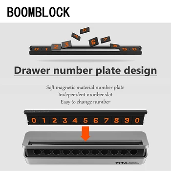 

Car styling Hidden Parking Phone Number Plate for Ford Focus 2 3 Fiesta Mondeo MK4 Ranger Toyota Corolla chr Avensis RAV4 yaris