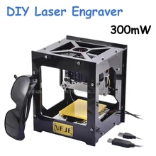 New 300mW USB DIY cnc Laser Engraver Cutter Engraving Cutting Machine Laser Printer Engraving Wood Router