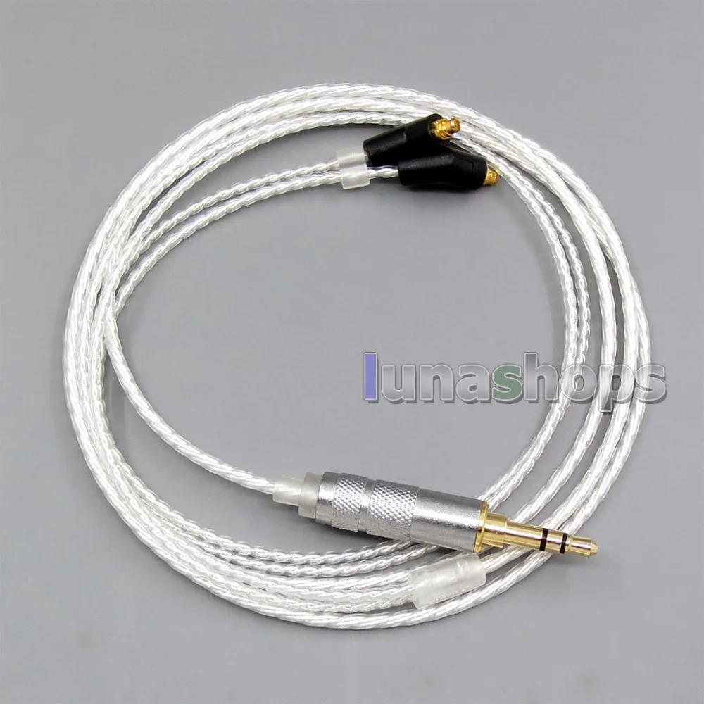 

3.5mm 6n OCC Silver Plated Earphone Cable For Etymotic ER4 XR SR ER4SR ER4XR