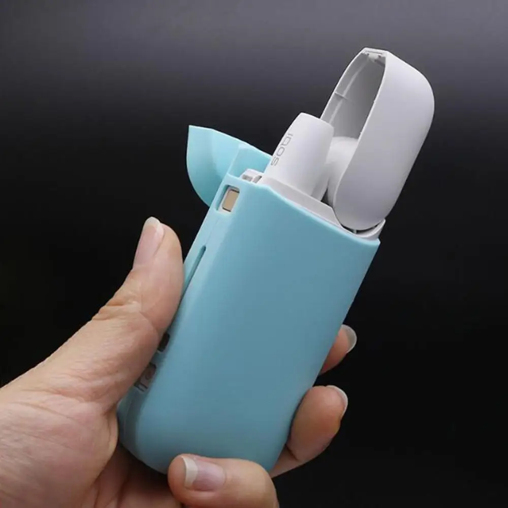 

Soft Silicone Silica Electronic Cigarette Case Cover Full Protective Case Protector Holder For E-cigarette IQOS 2.4 Plus I II