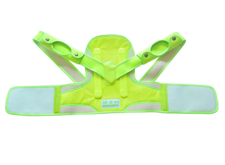 Регулируемый магнитный Корректор осанки ортопедический дышащий плеча сзади поддерживающий ремень сзади удерживающий корсет для Для детей