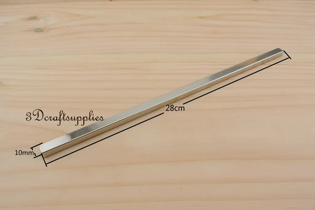 

Metal bag purse frame Purse fitting Purse wallet edging purse edge 28 cm P122