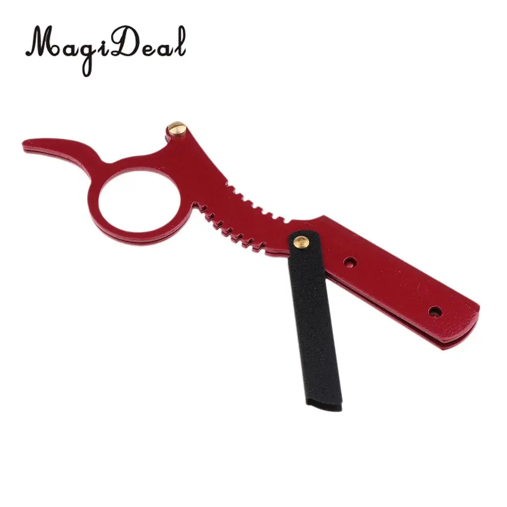 Pro Men Barber Styler Hairdressing Haircut Straight Edge Shaving Razors 13x4 cm