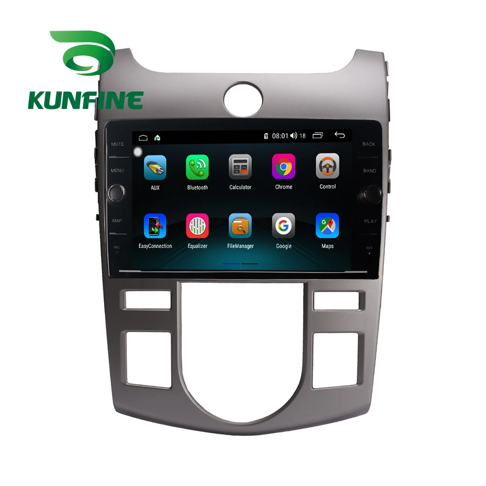 Восьмиядерный 4 Гб ОЗУ 64 ПЗУ Android 8 1 автомобильный навигационный плеер Deckless стерео