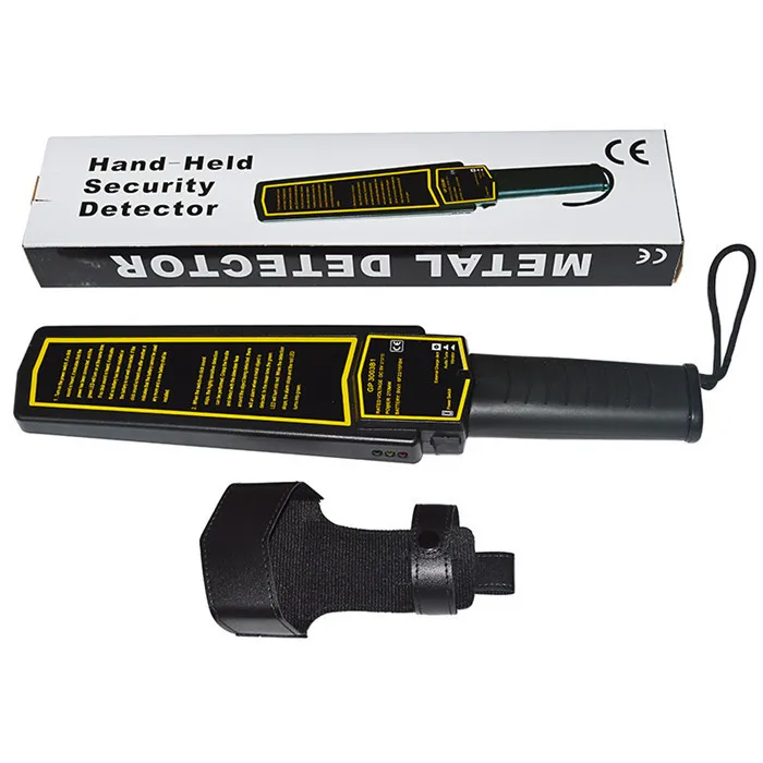 

Free of Safety Concern+Free Shipping! Wholesale Portable Security handheld metal detector GP3003B1 super scanner!
