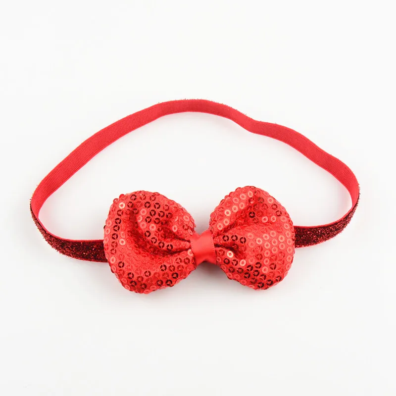 Повязка на голову детская 10 шт./лот 14 цветов 3 дюйма|sequin bows|hair accessorieshair accessories free