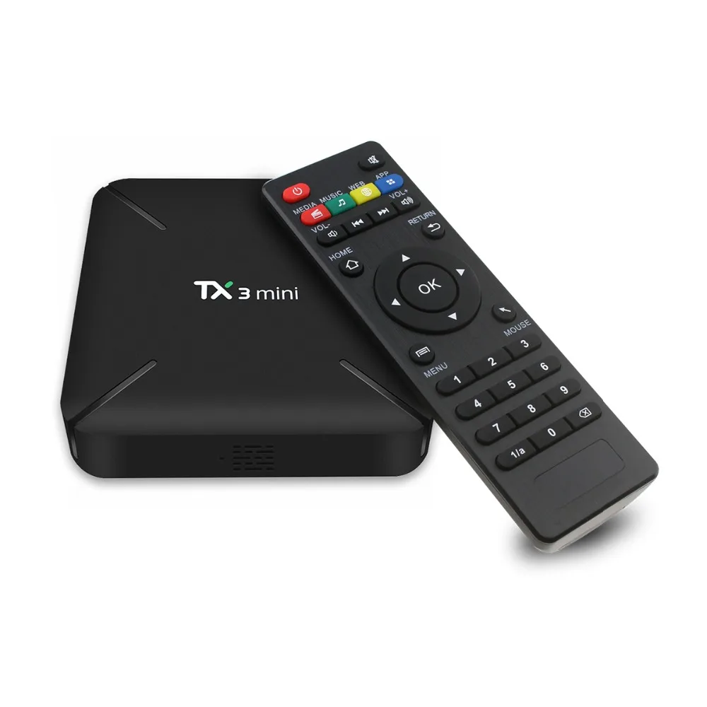 TX3mini Android tv Box+ 1 год французский арабский бельгийский IP tv Neo tv код 2G/16G Amlogic S905W 4K H.265 WiFi телеприставка