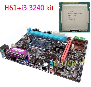 NEW Micro-ATX DDR3 LGA1155 H61+I3 3240 Motherboard KIT