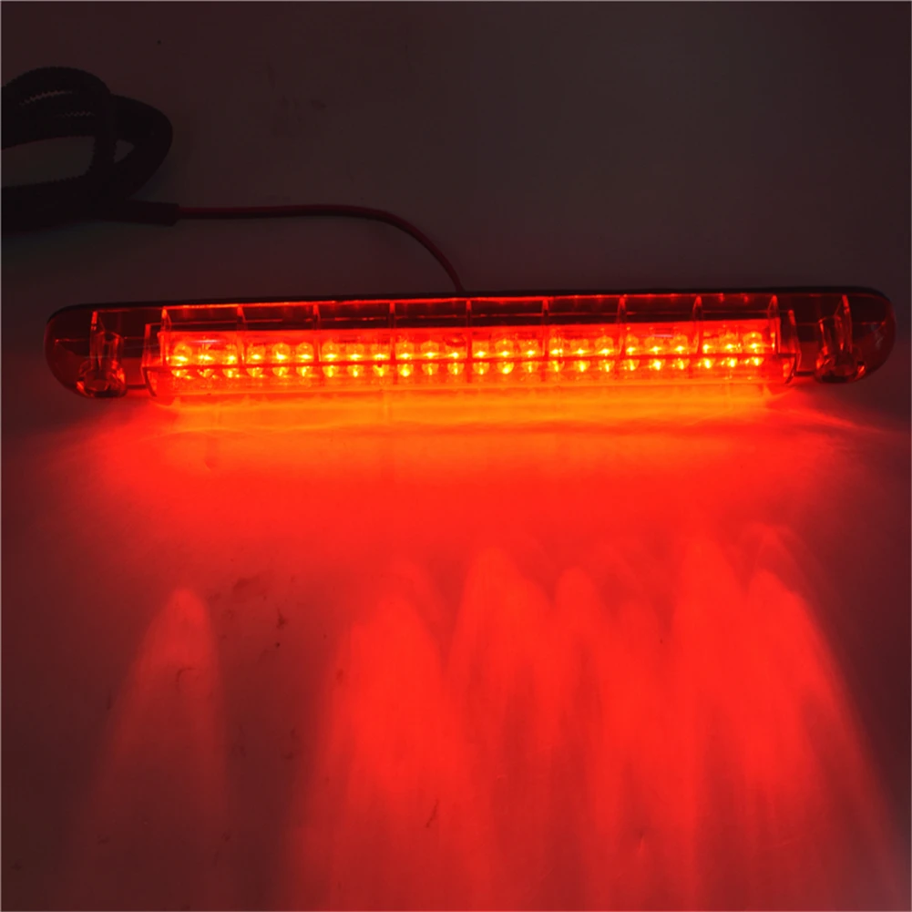 24 LED 12V Red Universal Car Signal Lamp High Mount Third 3RD Brake Stop Tail Light Lamp