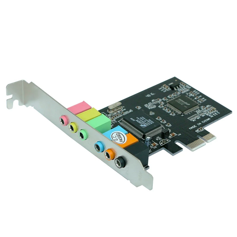 

Pci Express X1 Pci-E 7.1 Channels Spdif Via Chipset Audio Digital Sound Card
