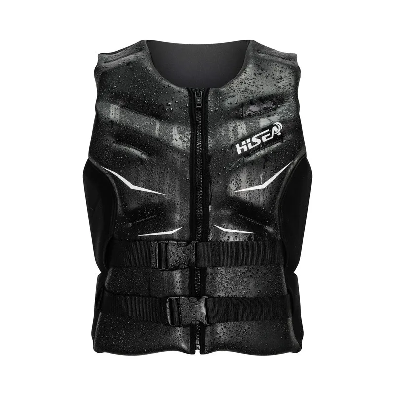 

Hisea New Women Men Floating Water Clothes Neoprere Quality Smooth shin Boating Life Jacket uoyancy Vest Surfing Fishing Rafting
