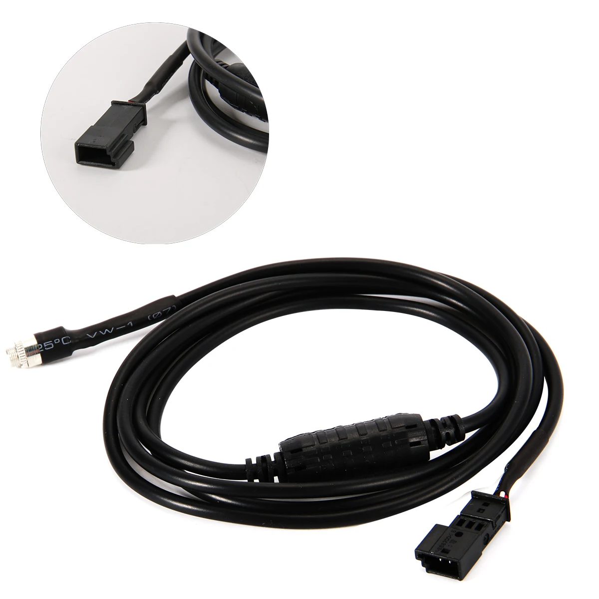 1.45m AUX Female 3.5mm Audio Cable 12pin Input Adapter For iPod/iPhone