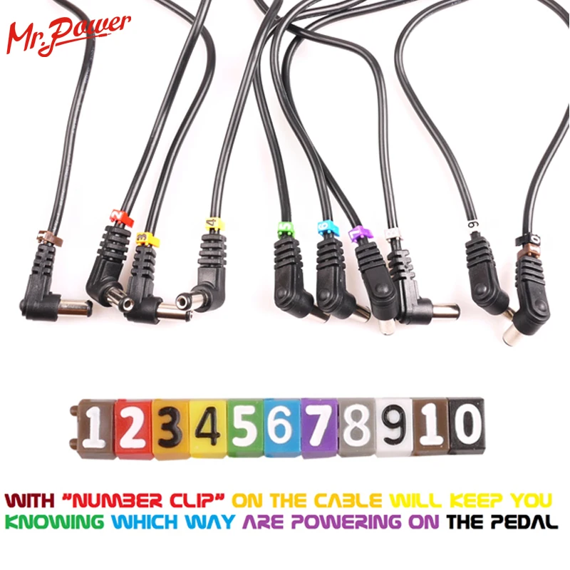 Guitar-Effect-Pedals-Board-Power-Supply-10-Isolated-Outputs-8-Way-DC-9V-1-Way-DC