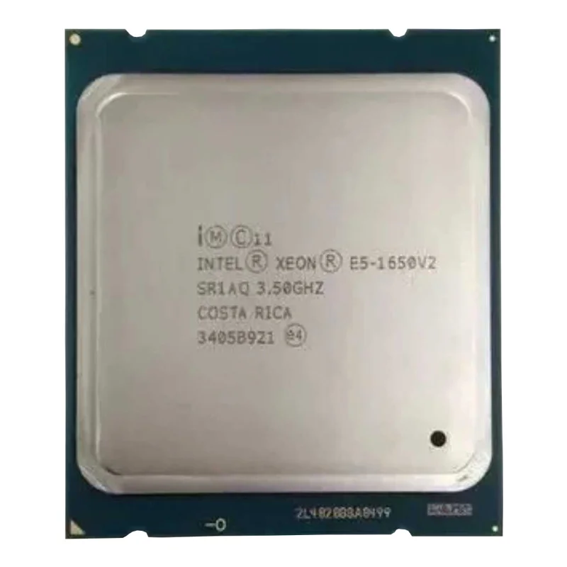 Процессор Intel Xeon E5 1650V2 SR1AQ 3,50 ГГц 6-ядерный 12M LGA2011 настольный процессор 1650v2