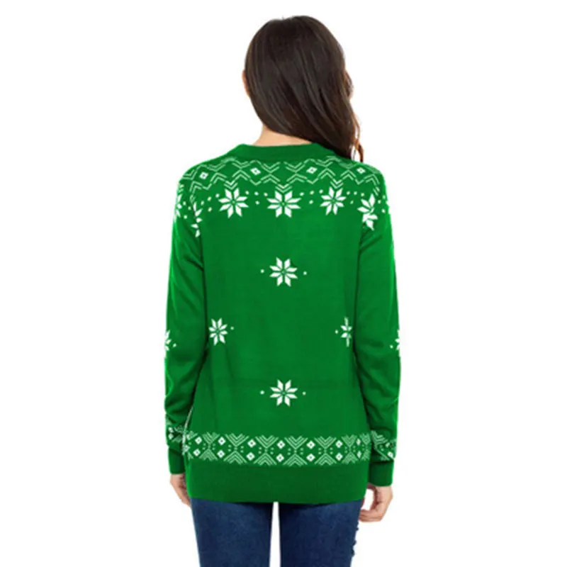 LIONSTILL 2018 women Fashion Santa Claus Print Sweater female Long Sleeve Casual Pullover Round Neck Women Autumn Winter Clothes LIONSTILL 2018 women Fashion Santa Claus Print Sweater female Long Sleeve Casual Pullover Round Neck Women Autumn Winter Clothes