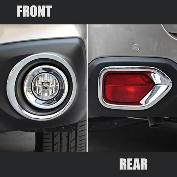 

For Subaru Outback 2015 2016 ABS Plastic Car Rearview mirror decoration strip Panel Cover Trim sticker Car styling accessories