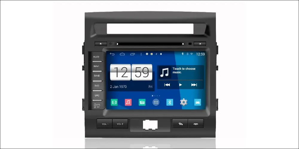 Discount Liislee Car Android Multimedia For Toyota Roraima Land Cruiser LC 200 2008~2013 Radio DVD Player GPS Nav Navigation Audio Video 12