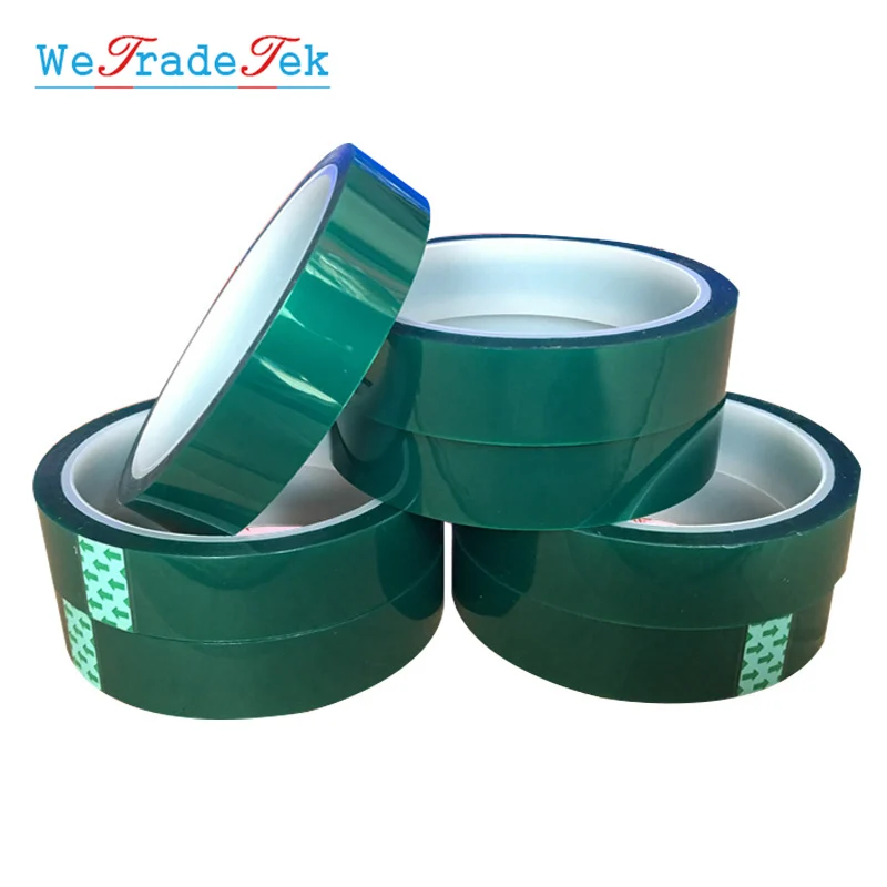 

PET Green Tape High Temperature Insulation Shielding Tape for PCB Solder Plating Insulation Protection 33M