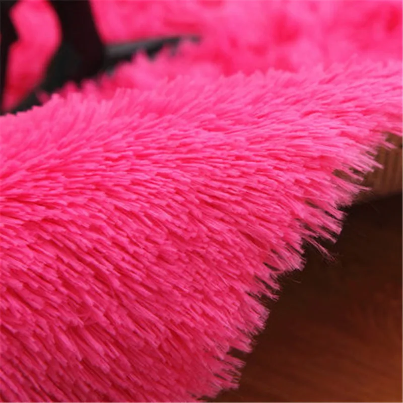 Милая моющаяся подушка для кровати Овальный коврик спальни домашний ковер