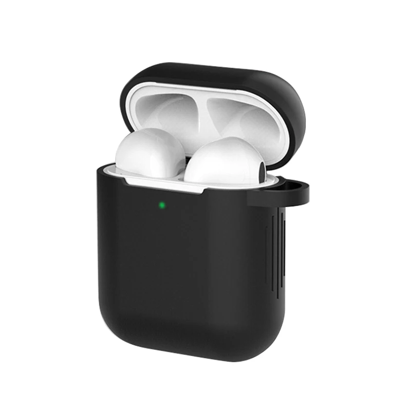 ТПУ Силиконовые Bluetooth беспроводные наушники чехол для AirPods защитный чехол Аксессуары для кожи для Apple Airpods зарядная коробка - Цвет: 06