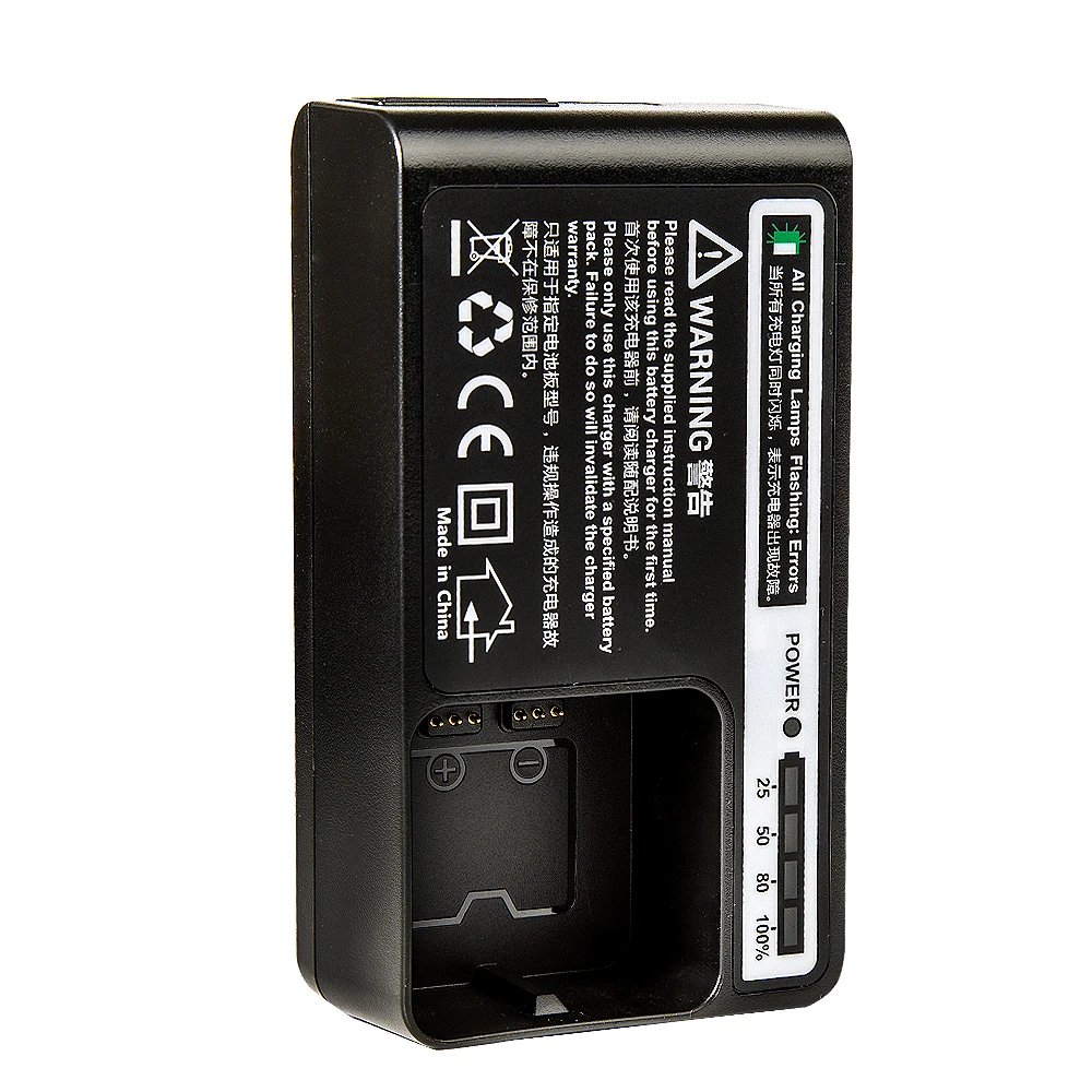 Зарядное устройство Godox C29 для литиевой батареи WB29 вспышки камеры AD200 Speedlite