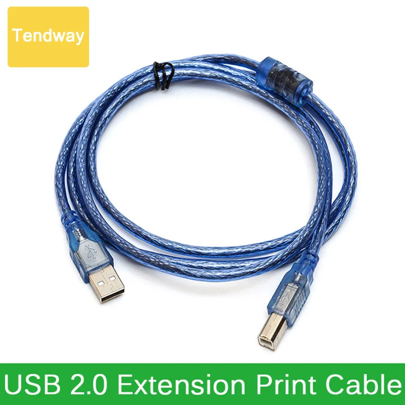 High Speed Printer Cable USB 2.0 Extension Print Cable Type A Male to