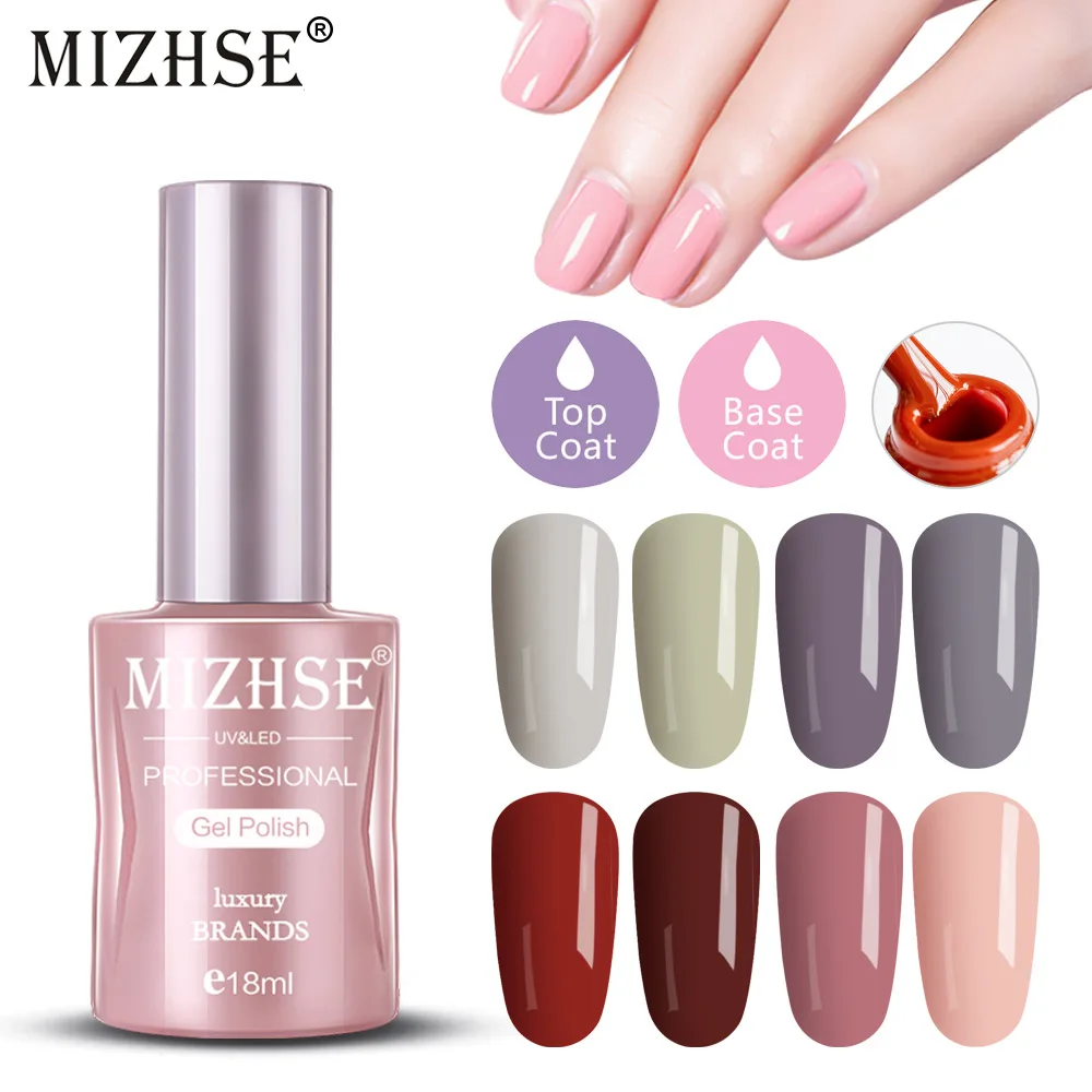 

MMIZHSE 18ML UV Nail Gel Polish 36 Colors For Choose 1pc Soak-Off Nails Gel Polish For Manicure Top Base Coat Gel Nail Art