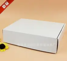 Купить онлайн white custom printed strong corrugated cardboard package shipping boxes 1000pcs/set