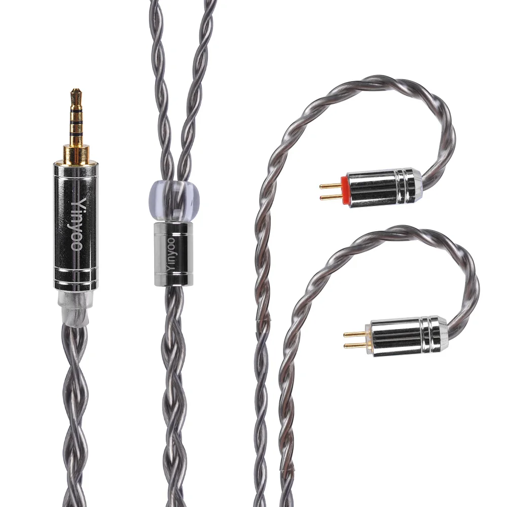 AK Yinyoo 4 Core 7N Upgraded Single Crystal Copper