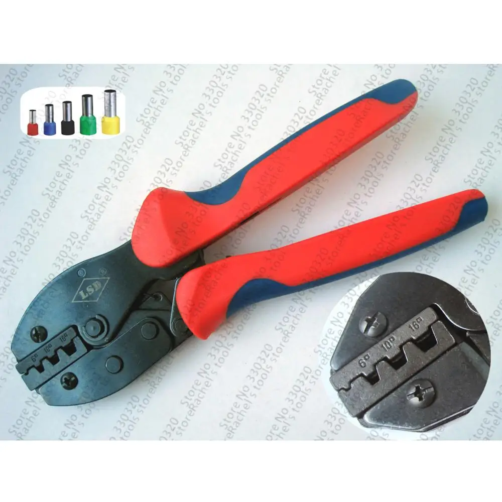 Cable sleeve plier for ferrules 6 16mm2,cable end sleeves crimping
