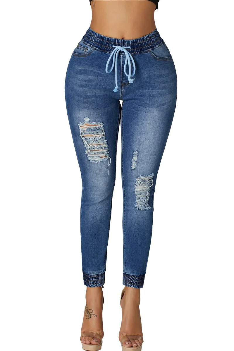Dark-Blue-Denim-Mode-Distressed-Jogger-Pants-LC786034-5-4