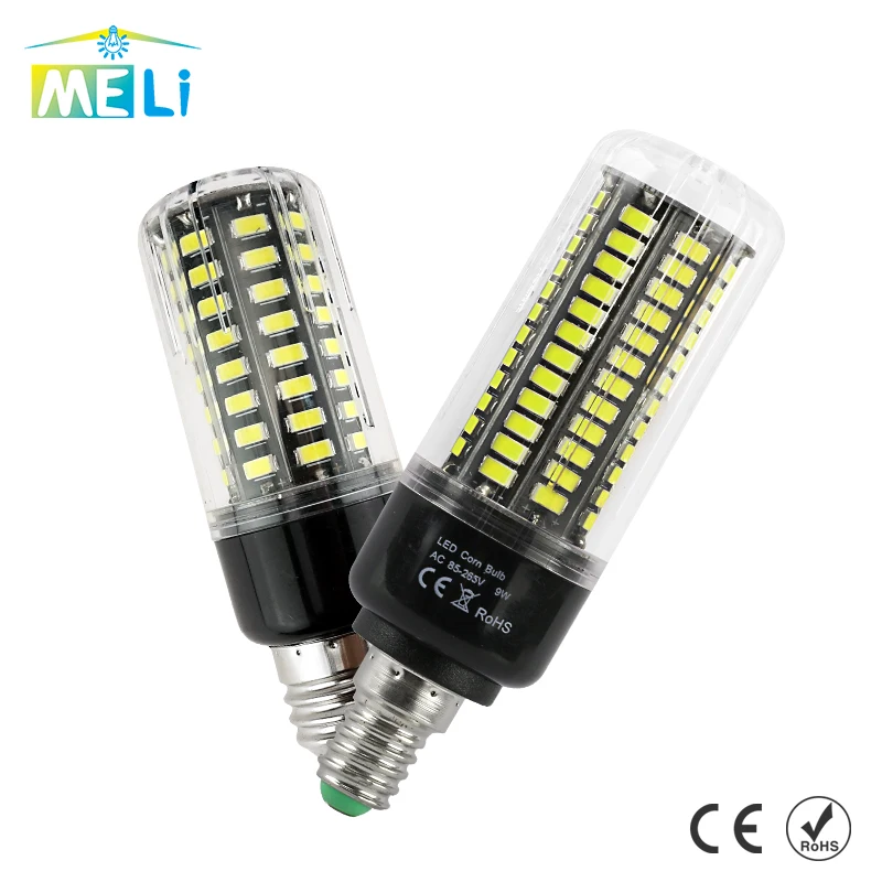 

Lamparas LED Corn Bulb Lamp E27 220V 3W 4W 5W 7W 8W 12W 15W LED Corn Light E14 110V B22 5736SMD LED Bombillas light AC85-265V