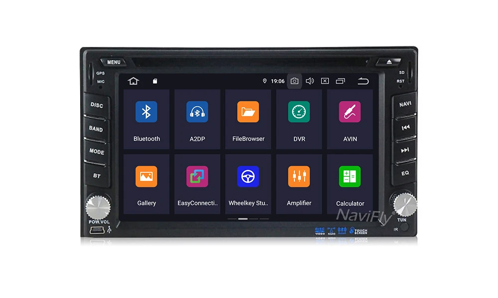 Excellent Wholesale!android 9.0 Car stereo head unit navigation GPS NAVI DVD player for universal car radio vw kia toyota with DSP wifi BT 13