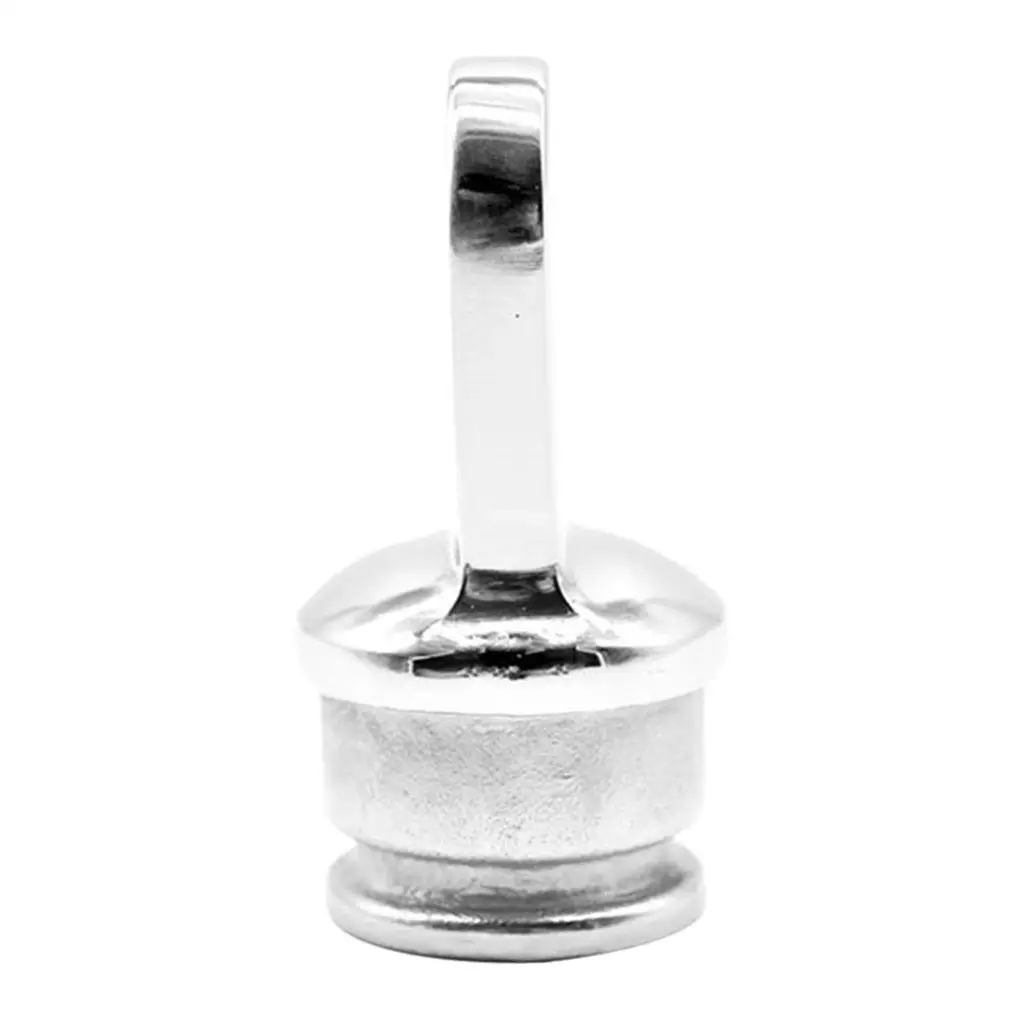 316 Stainless Steel Polished Construction Marine Boat Bimini Top Fitting Internal Tube Eye End Cap 