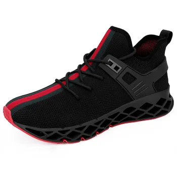 

Trendy Men Shoes Mesh Casual Shoes Loafers Lace Up Breathable Sneakers Lightweight Non-Slip Zapatos Walking Masculino Shoes Men