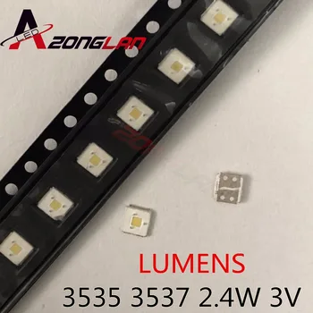 

1000PCS Original LUMENS LED 3535 Light Beads Cool white High Power 2.4W 3V For LED LCD TV Backlight Applicatio