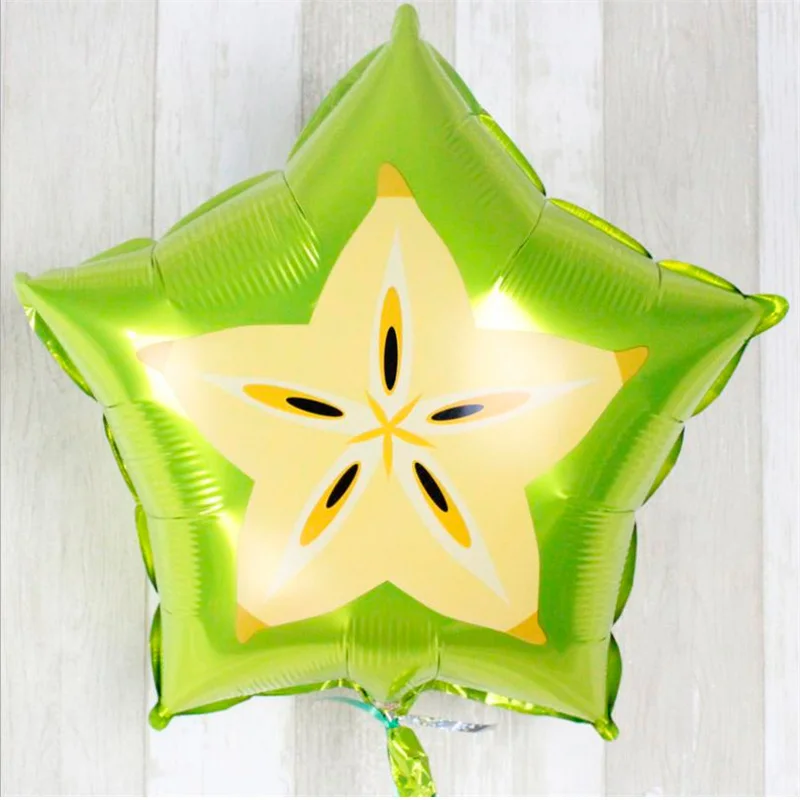 

2018 Baloons Balon Party Helium 50 Pieces/set 18 Inch Fruit Models Balloons Multicolor Mylar Foil For Kid And Adult Festival