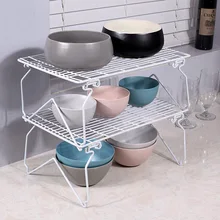 YONTREE 1PC 1 Layer Superimposed Kitchen Seasoning Rack Detachable Dish Drain Holder H9134