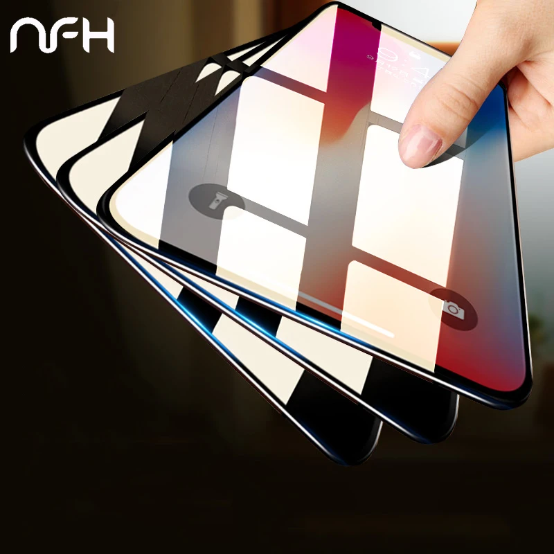 

3Pcs Tempered Glass For iPhone 7 6 Screen Protector 9H 2.5D Phone On Protective Glass For iPhone X XS Max XR 7 8 Plus 6 6s Glass