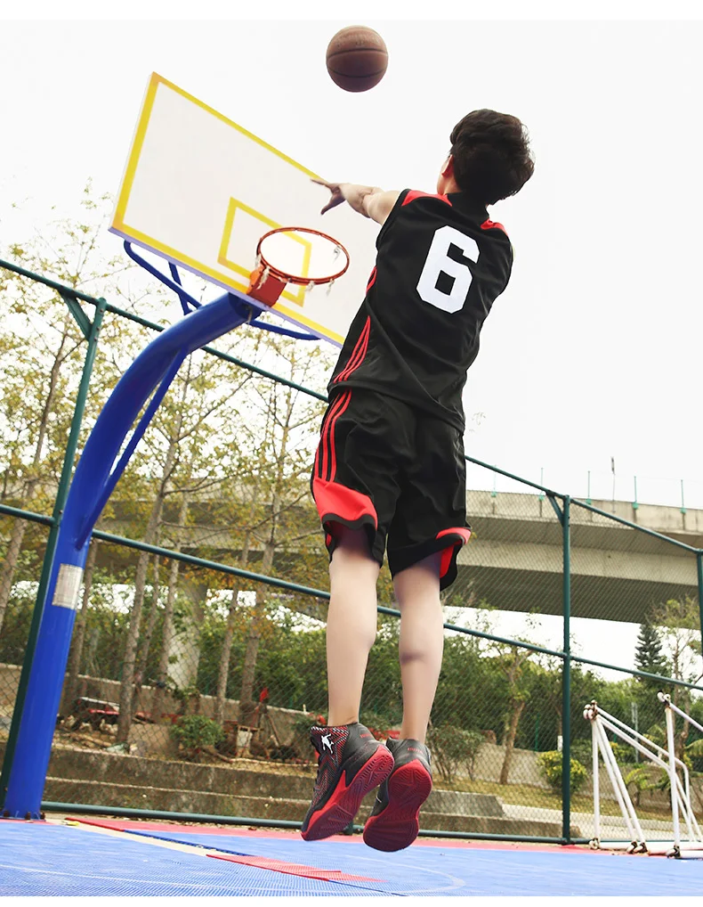 Высокое качество Мужские баскетбольные кроссовки дышащие спортивные кроссовки обувь BSY14