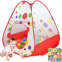 Портативный детский игровой Манеж Детский игровой домик палатки различные звезды Детская безопасность ограждение для игровой площадки детский океан шары бассейн Манеж