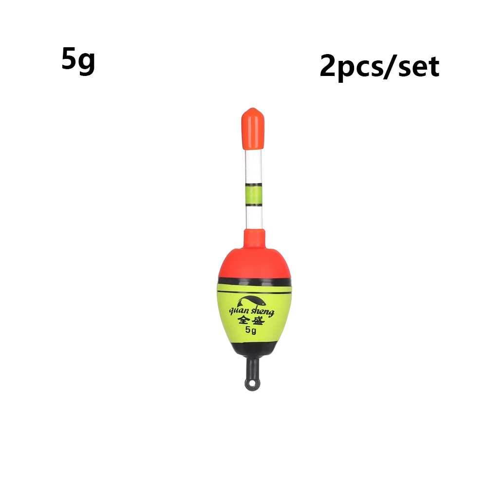2 шт. светящийся в темноте поплавок для рыбалки 5 г-50 г EVA поплавки для рыбалки освещение поплавки для ночной рыбалки наружные аксессуары - Цвет: 5g