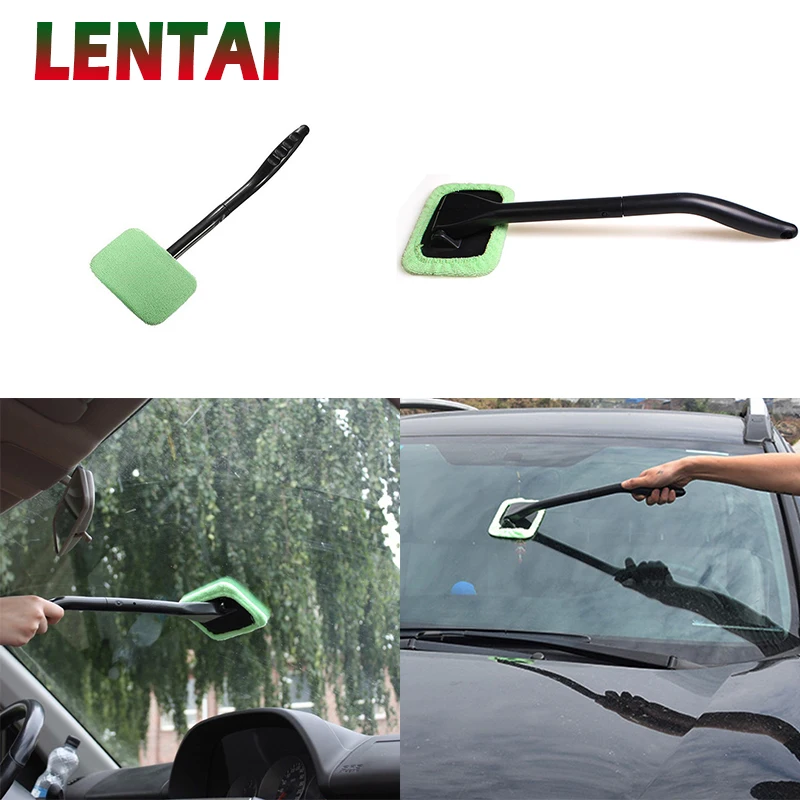 LENTAI для Jeep Renegade, Wrangler grand cherokee Seat leon ibiza Cadillac 1 шт автомобильные дворники для лобового стекла пыли удаление очистки инструмент