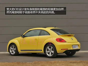 

Fit for Volkswagen Beetle ABS rear spoiler rear wing with customize DIY color spoiler No paint spoiler