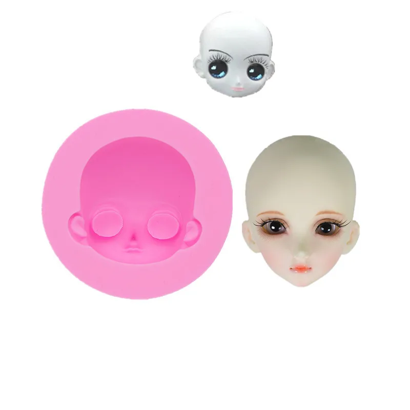 

Baby Smiley Face Sugar Cake Silicone Mold Handmade Chocolate Soap Mold Cake Dessert Decorative Mold DIY Kitchen Baking Tools
