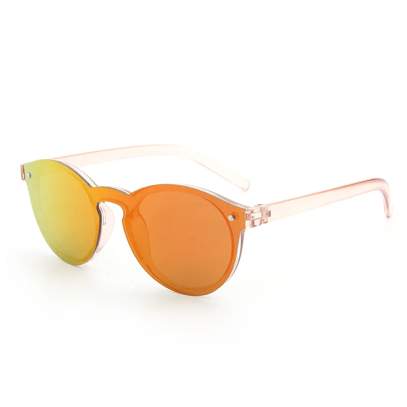 Овальные линзы для девочек и мальчиков, милые Солнцезащитные очки, брендовые дизайнерские детские очки с покрытием, летние детские очки UV400 Gafas, детские очки Oculos de sol N834