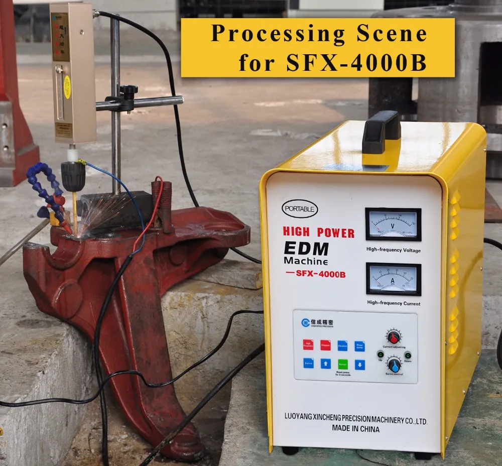 super water pumped metal cutting machine tool equipment SFX-4000B for broken bolt burner hole drilling tapping set | Инструменты