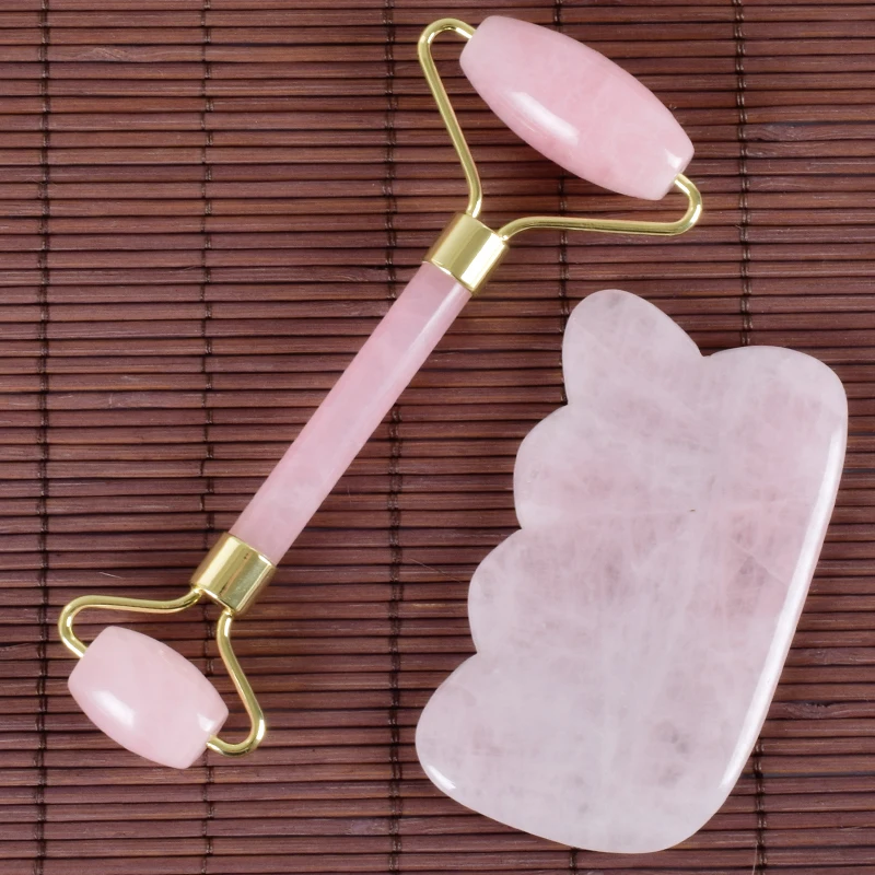 Ролик для лица Gua Sha набор инструментов массажа Китайская традиционная